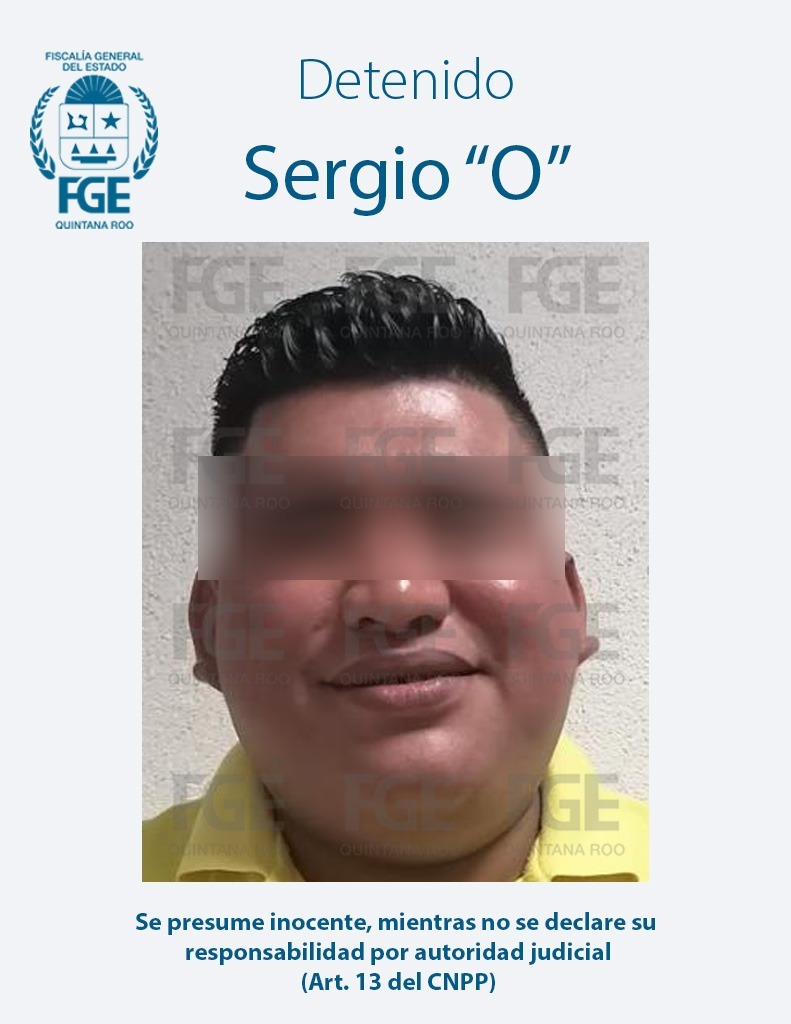 Detención de Luis “P” y Sergio “O” se llevó a cabo en la avenida Prolongación Benito Juárez de Playa del Carmen
