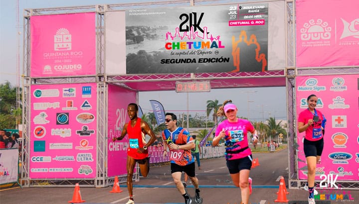 Corredores consolidan a Chetumal como “la capital del deporte”