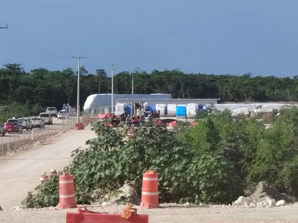 Tren Maya llega a Cancún, se trata del primer vagón de la megaobra