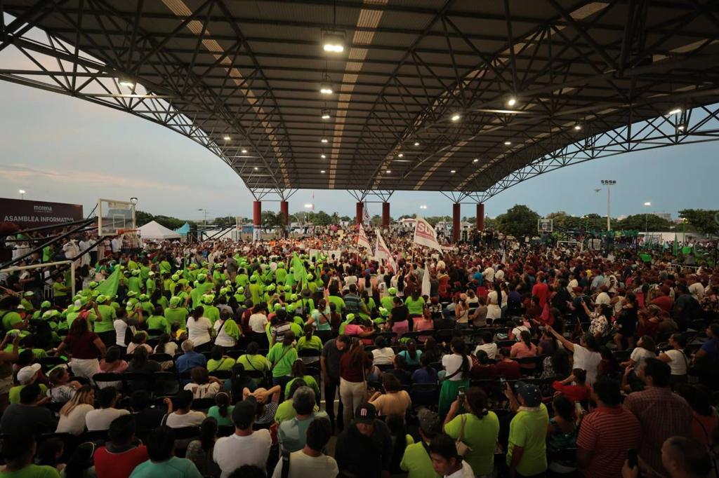 Claudia Sheinbaum en Quintana Roo