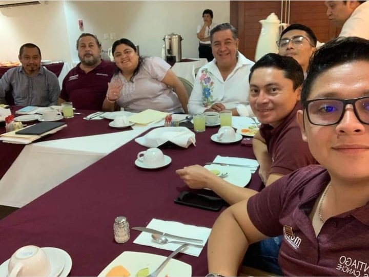 Consejo Político encabezado por Jorge Sanén Cervantes