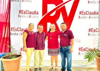 Rivelino Valdivia es referente de izquierda y del “obradorismo” en el municipio de Bacalar; con “Rumbo y Victoria” vamos con Claudia
