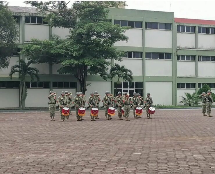 Jóvenes inician su servicio militar en el 64 Batallón de Infantería de Cancún