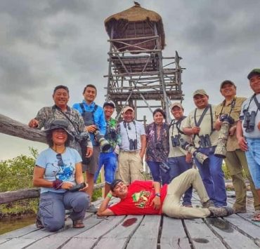 Fundación de parques y museos de Cozumel recibió a observadores de aves de la península