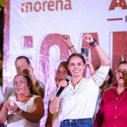 Ana Paty Peralta ganó la presidencia municipal de Benito Juárez, con voto masivo de miles de cancunenses