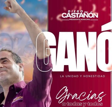 Ganó la presidencia municipal de Tulum Diego Castañón por la coalición "Sigamos Haciendo Historia"