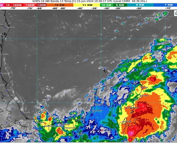 Continuaran las lluvias en la Península