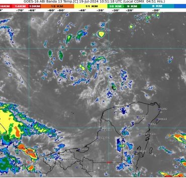 Clima de hoy 19 de Julio en Quintana Roo
