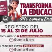 Convocatoria del nuevo Programa de Subsidio de Computadoras en Isla Mujeres