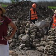 Descubrimiento histórico arqueológico en Nicolás Bravo así lo anunció Mara Lezama