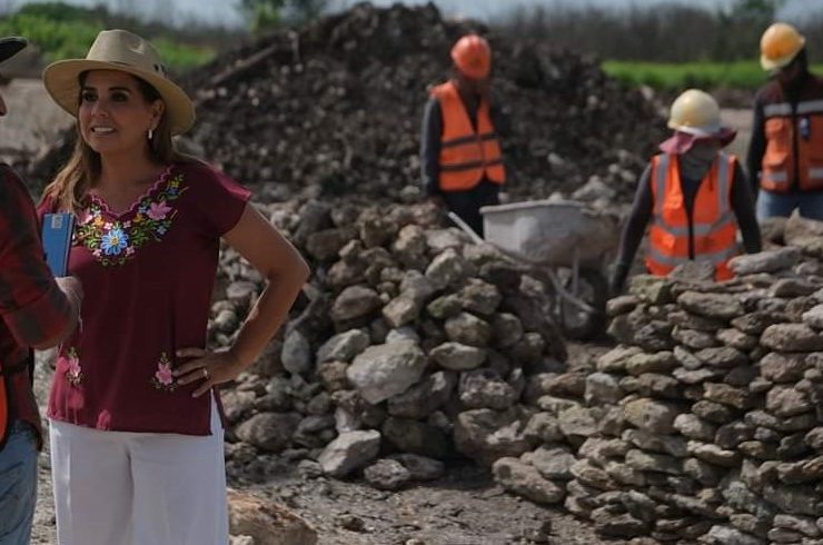 Descubrimiento histórico arqueológico en Nicolás Bravo así lo anunció Mara Lezama