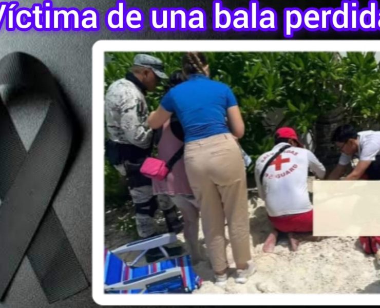 En Cancún menor de 12 años víctima de una bala perdida