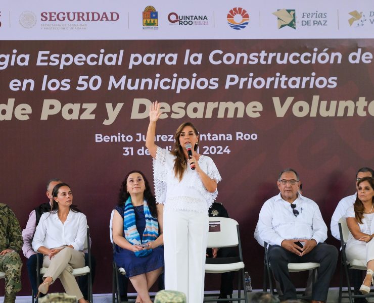 Feria de Paz y Desarme Voluntario en Villas Otoch Paraíso para la Construcción de Paz en Q.Roo 