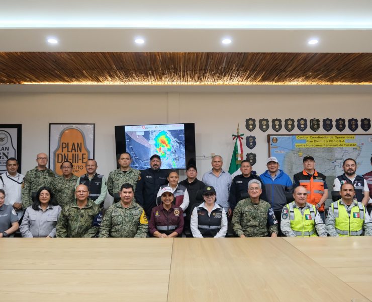 Mara Lezama cierra Centros de Mando tras paso de huracán Beryl