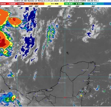 Pronóstico del clima en Quintana Roo 24 de Julio 2024