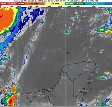 Pronósticos del clima en Quintana Roo 25 de junio 2024
