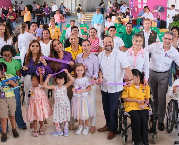 Reapertura de la Tercera Clínica del CRIT Quintana Roo encabeza por Mara Lezama