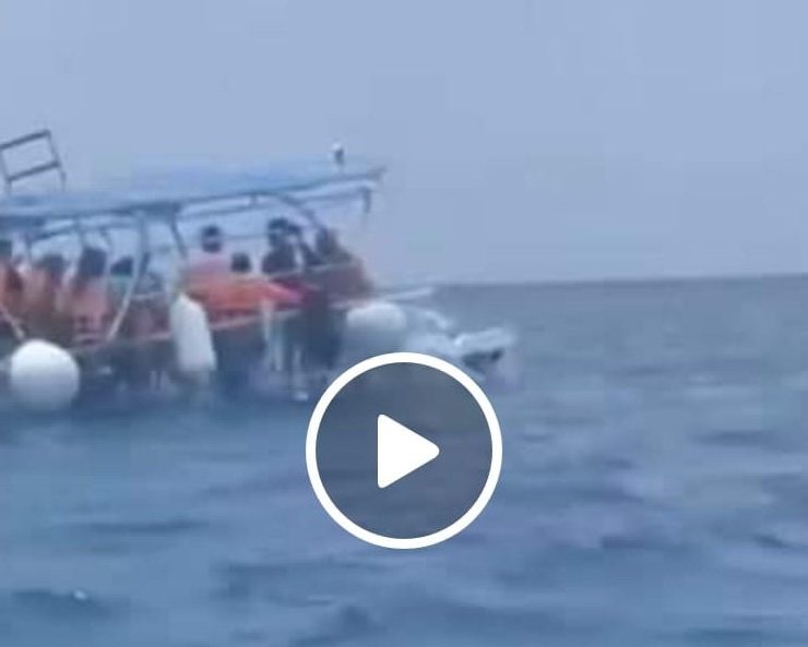 Por poco termina en tragedia, choque de dos lanchas turísticas en Cozumel (VIDEO)