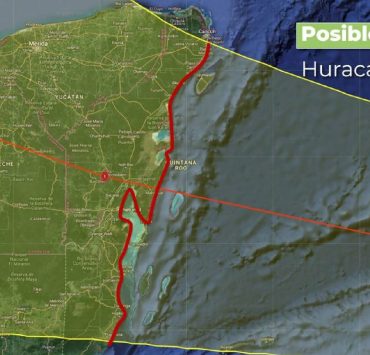 Huracán Beryl entrará entre Tulum y Felipe Carrillo Puerto, informa Protección Civil