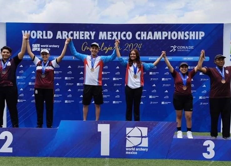 Atletas de Quintana Roo destacan en el World Archery México Championship de Guadalajara