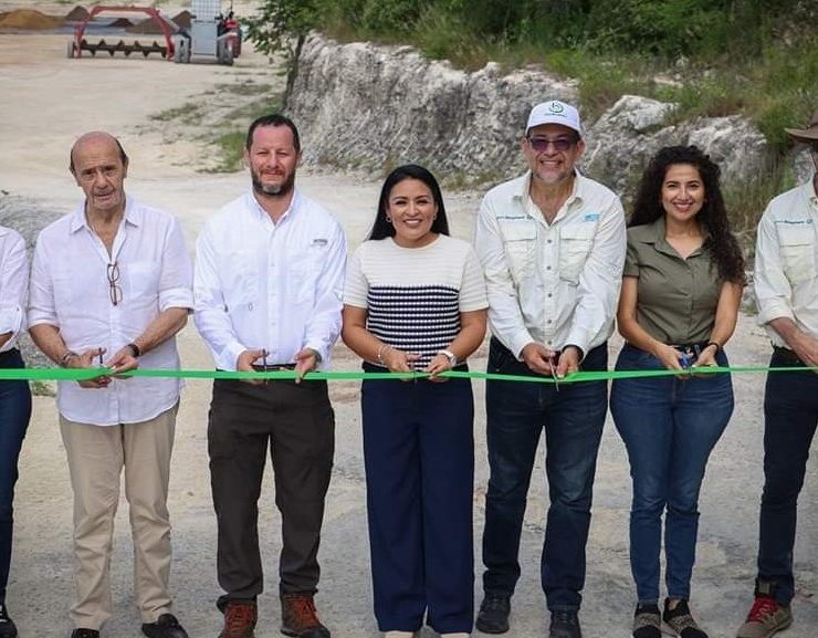Blanca Merari Inaugura Primera Planta de Transformación de Sargazo en Quintana Roo