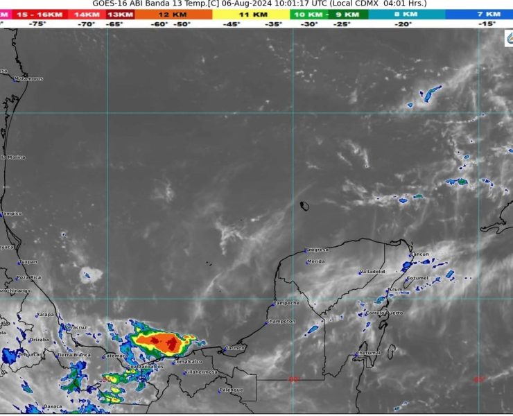 Clima de Quintana Roo 06 de agosto 2024