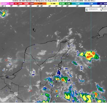 Clima de Quintana Roo 21 de agosto 2024