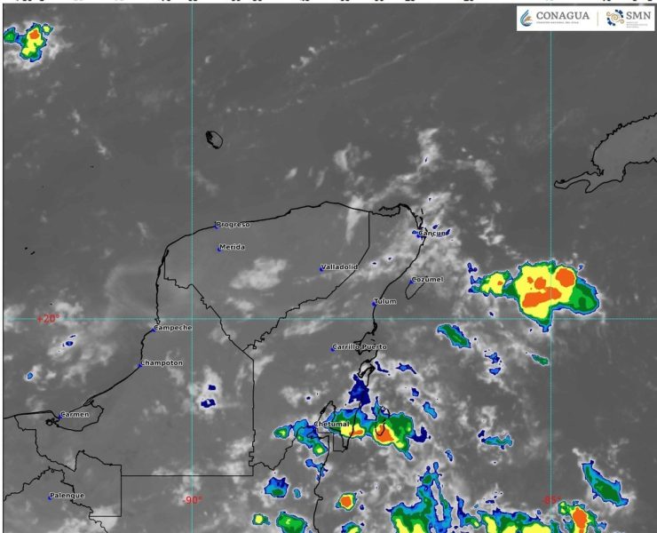 Clima de Quintana Roo 21 de agosto 2024