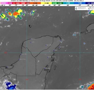 Clima de Quintana Roo 19 de agosto 2024