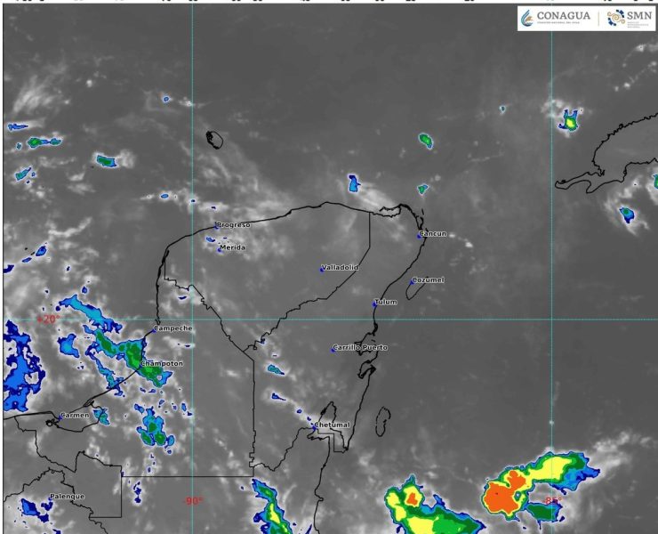 Clima de Quintana Roo 15 de agosto del 2024