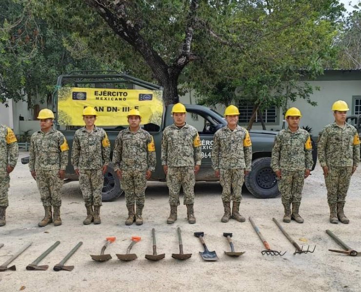 Ejército, Fuerza Aérea y Guardia Nacional implementan Plan DN-III-E y Plan GN-A