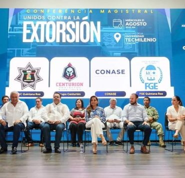 Grupo Centurión Une Sectores para Combatir la Extorsión y Fortalecer la Paz en Quintana Roo: Mara Lezama