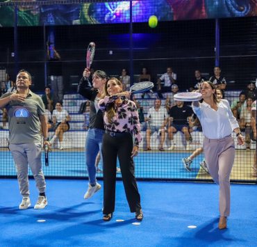 Inaugura Mara Lezama Torneo de Pádel “Alianza Desafío Tour”