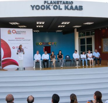 Mara Lezama inaugura el renovado Planetario ‘Yook’ Ol Kaab’ en Chetumal