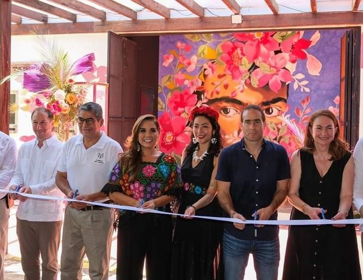 Mara Lezama inaugura nuevo concepto turístico en Tulum museo “Frida Kahlo by Woman Experiences”