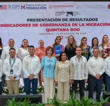 Mara Lezama promueve política migratoria bajo perspectiva de género en Q.Roo