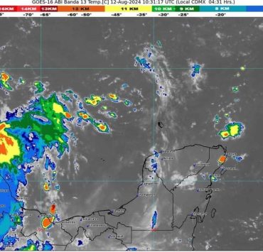 Pronóstico del clima de Quintana Roo 12 de Agosto 2024