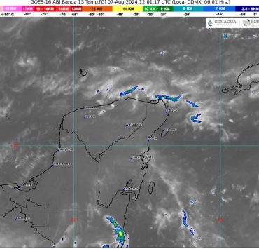 Pronóstico del tiempo en Quintana Roo 07 de julio 2024