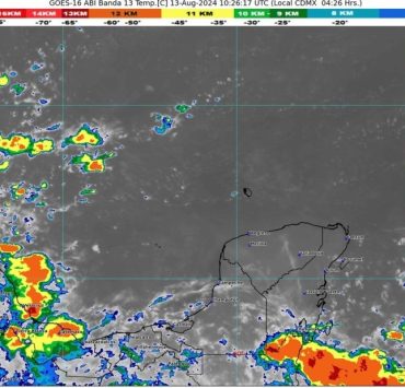 Pronósticos del clima en Quintana Roo 13 de agosto 2024