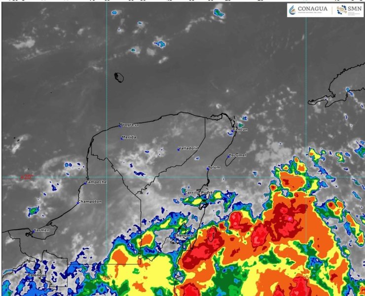 Pronósticos del tiempo de Quintana Roo 09 de agosto 2024