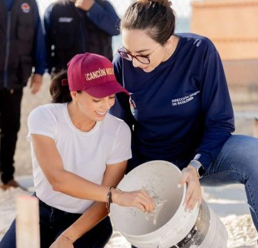 Ana Paty Peralta garantiza la protección de tortugas marinas