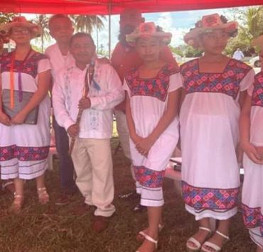 Realizan ceremonia maya de consagración del Bastón de Mando en Chetumal