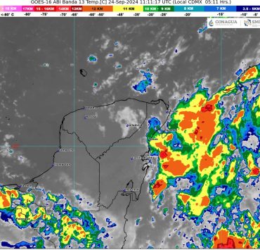 Pronostico del clima Quintana Roo 24 de Septiembre
