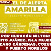 ¡Alerta amarilla en Quintana Roo! Preparativos Urgentes ante el Huracán Milton. Prepárate para el huracán Milton: medidas de seguridad y recomendaciones clave para proteger a tu familia.