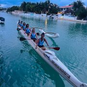 Atletas quintanarroenses representan a México en el Panamericano de Canoa Outrigger en Brasil
