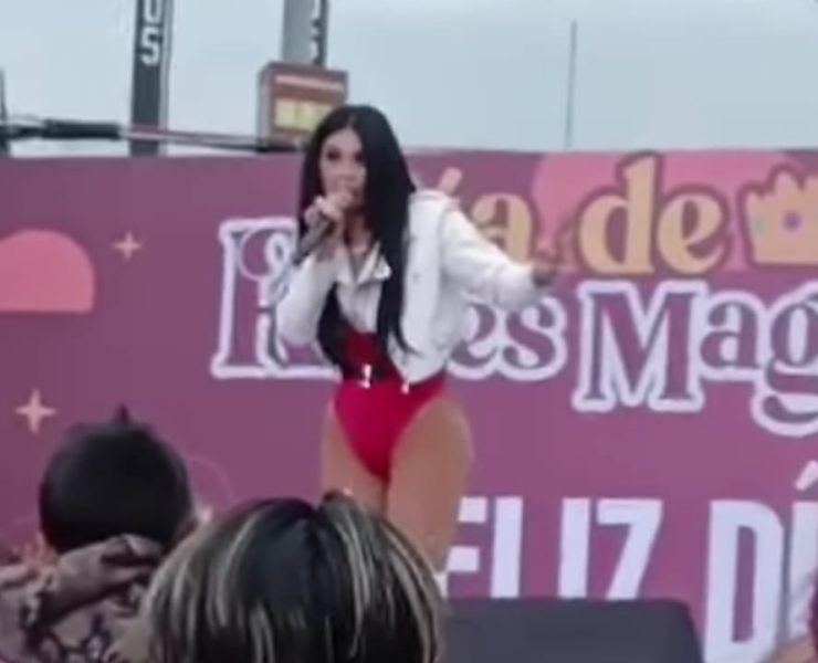 (VIDEO)¡Escándalo! Gomita abandona evento de Reyes Magos tras tenso incidente