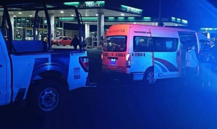 Hombres con metralleta asaltan transporte público en Hidalgo