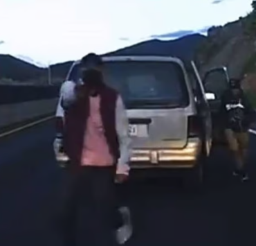 Familia vive momento de terror en Carretera Federal 136