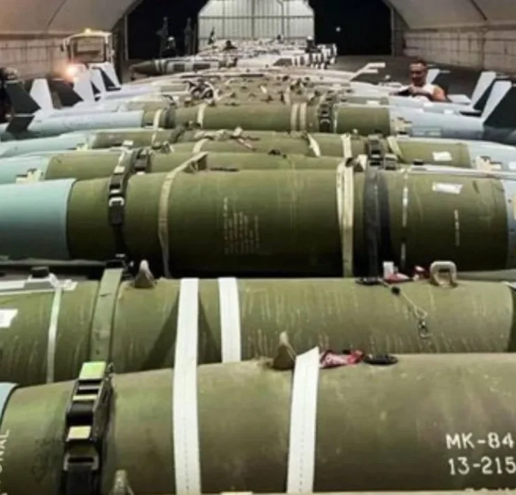 Estados Unidos envió armas a Israel