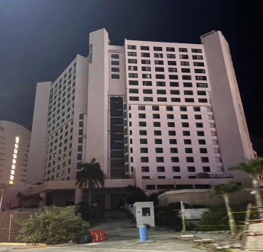 El hotel fantasma de Cancún